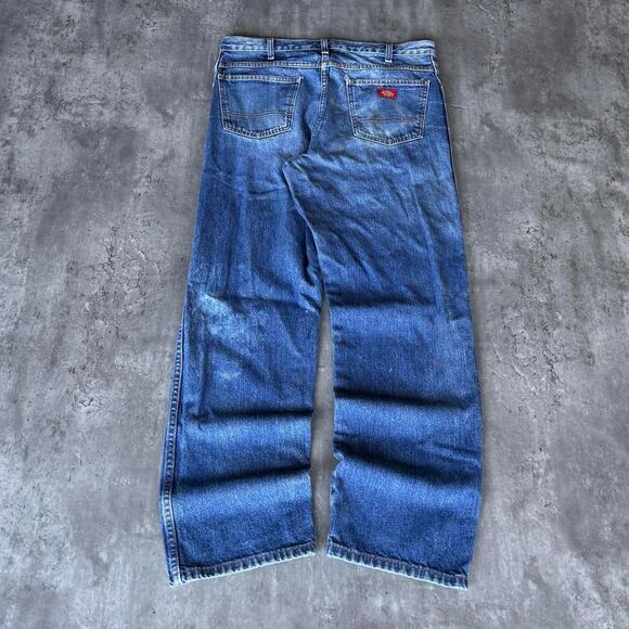 Vintage Y2K Carhartt Style Baggy Carpenter Skater Grunge Opium Cyber Denim Jeans - Picture 1 of 3